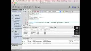 syssql1.1 Creating and Filling Tables