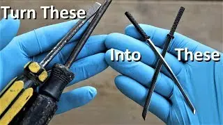 I turn two screwdrivers into Deadpool's katanas