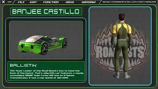 AcceleRacers The Fog Realm: Meet The Drivers -Banjee