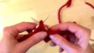 Knitting How to P2tog English