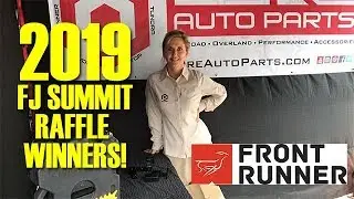 2019 FJ Summit Raffle for Front Runner Outfitters Wolf Pack and accessories
