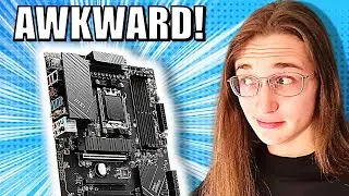 This B650 Motherboard is AWKWARD! MSI PRO B650-P WiFi