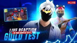 ROAD TO GAREMASTER PUSHING LIVE // FREE FIRE LIVE HYPERSHOCK