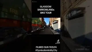 AYE TV BARROWLAND BIKE TOUR , GLASGOW , SCOTLAND : Sunday 19/5/24