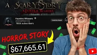 How I made A faceless youtube channel using Only AI TOOLS (HORROR STORY💀) | AI youtube automation