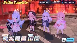[Blue Archive] Myouki Kurokage Torment (Urban) - 2 Team Clear - 39,384,721 - SHanako Borrow