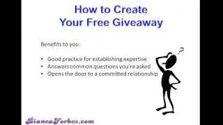 How to create your free giveaway