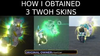 [YBA] How I Manage To OBTAIN 3 TWOH skins (2024)