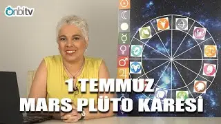 1 Temmuz Mars Plüto Karesi #astroloji #astrolojiharitası