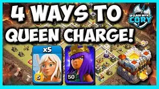 4 Ways to DESTROY With QUEEN CHARGE at TH11! BEST Town Hall 11 Attack Strategy!