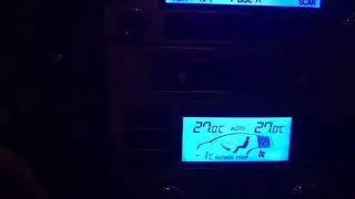 Работа климат контроля Хундай Санта ФЕ 2 (ФЛ)