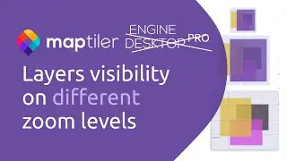 Layers visibility on different zoom levels | MapTiler (Desktop Pro) Engine