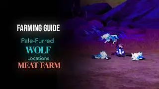 Fast Meat Farming Guide: Pale-Furred Wolves | Genshin Impact