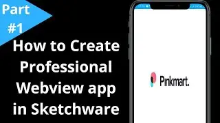 Professional Android App in Sketchware||How to Create Professional Webview app in Sketchware||Part 1