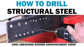 Drilling Through Structural Steel With New & Old Drill Bits | Fasteners 101