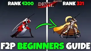 F2P BEGINNERS GUIDE // DEVIL SLAYER IDLE