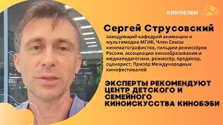 Сергей Струсовский, эксперты рекомендуют Центр КИНОБЭБИ