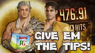 TEABAGGER GETS THE WRATH IN MORTAL KOMBAT 1 MAVADO AND LIU KANG