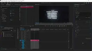 TUTORIAL | Digital Screen Credits: Premiere Pro template