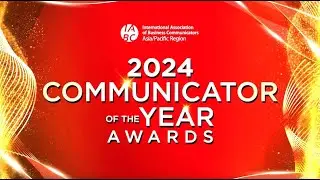 Announcement of the Winners of the 2024 Communicator of the Year Awards