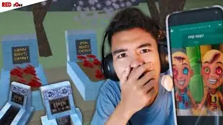 Pergi Ke Kuburan Upin Ipin Dan Di Telpon Pukul 3 Pagi | Sakura School Simulator