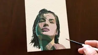How to Paint a Portrait in Acrylics