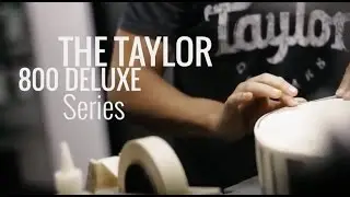 800 Deluxe Series Acoustic Guitars - Taylor Guitars