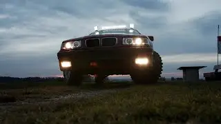 Crazy Offroad BMW E36 || Fpv Carporn