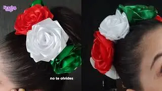 Tutorial | Accesorio Mexicano | Coletero o Cebollero con 7 Rosas Eternas