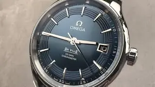 Omega De Ville Hour Vision 431.33.41.21.03.001 Omega Watch Review