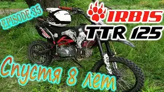 Обзор на мой IRBIS TTR 125 / Что по спекам?
