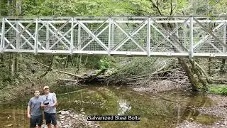 Trail Bridge 138' Standing Stone State Park TN.