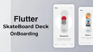 Flutter Skateboard Deck Onboarding - Speed Code