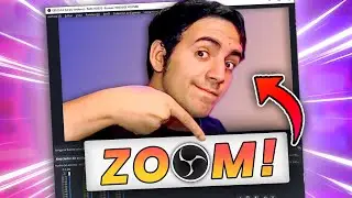😎 HOW TO ZOOM YOUR FACE IN OBS! | Move Transition Plugin
