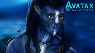 Drawing Jake Sully [Avatar] | Speed Art Clip Studio