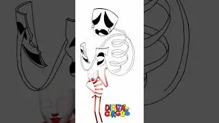 HOW TO DRAW GENGLES 🎪 amazing digital circus 
