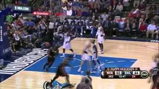 Dwyane Wade highlights vs Mavericks 20/12/12 19 points