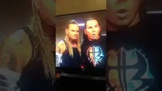 Candice Michelle Refreshes BackStage While The Hardys Watch on P3