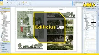 BIM Software Landscape Design - Edificius LAND - ACCA software