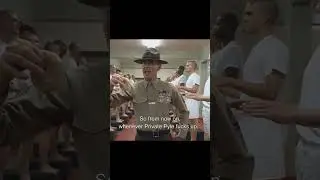 Full Metal Jacket 1987 don't eat jelly doughnut 2 #movie #army #doughnut