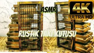 ASMR Rustik Takı Kutusu Nasıl Yapılır ? Shou Sugi Ban Tekniği