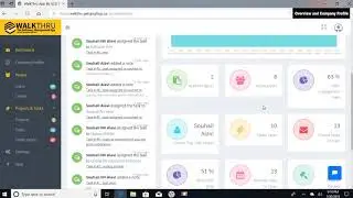Dashboard and Company Profile Overview
