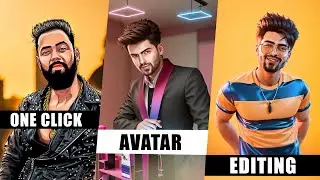 3D AI Avatar Create like Midjourney | AI cartoon Photo editing | vector art edit in mobile - SR Edit