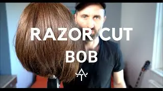 HOW TO CUT A BOB USING A RAZOR TUTORIAL
