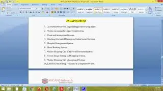 REAL-TIME PROJECTS | APPLICATION PROJECTS TITLES 2020 – 2021(ANDROID-DOT.NET-ASP-JAVA-VB 6.0-PHP-C#)