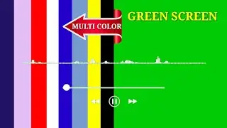 NEW GREEN SCREEN LINE AUDIO SPECTRUM | TOP AUDIO SPECTRUM| 