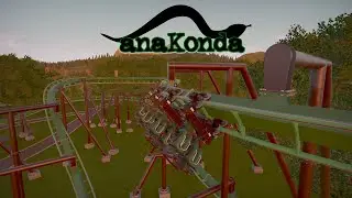 Anakonda - Casper Heights - Planet Coaster (B&M Family Inverted Coaster)