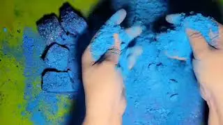 Fully Dyed Soft Block Crush • Calico Crunch ASMR