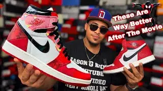 These Air Jordan 1 Makes More Sense Now - Spider-Man Across the Spider-Verse