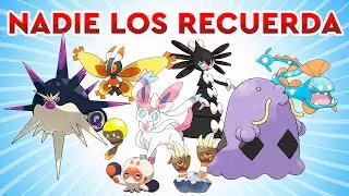 EL POKÉMON MÁS OLVIDADO DE CADA REGIÓN